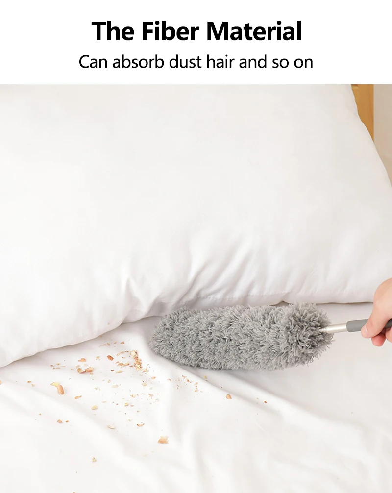 Retcractable Pole легко очищаемая и повторно используемая тряпка произвольно изогнутая