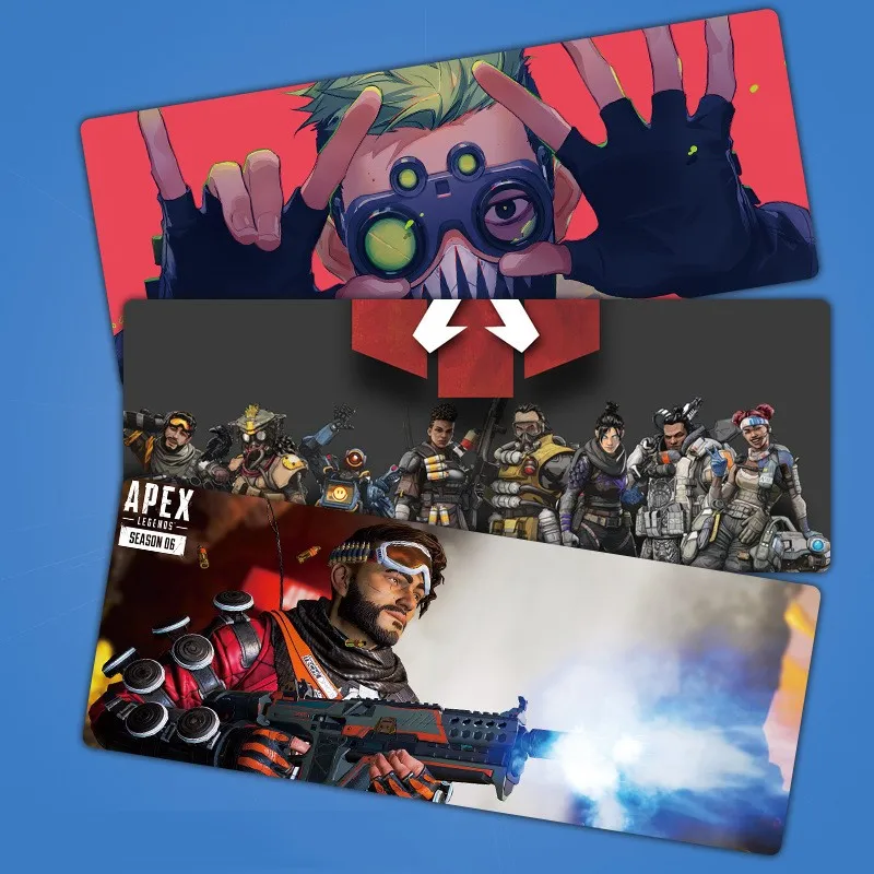 

Apex Legendary Hero Game Peripherals Fashion Personalized Mouse Pad Desk Mat Durable Non-slip Soft Texture Support Customization