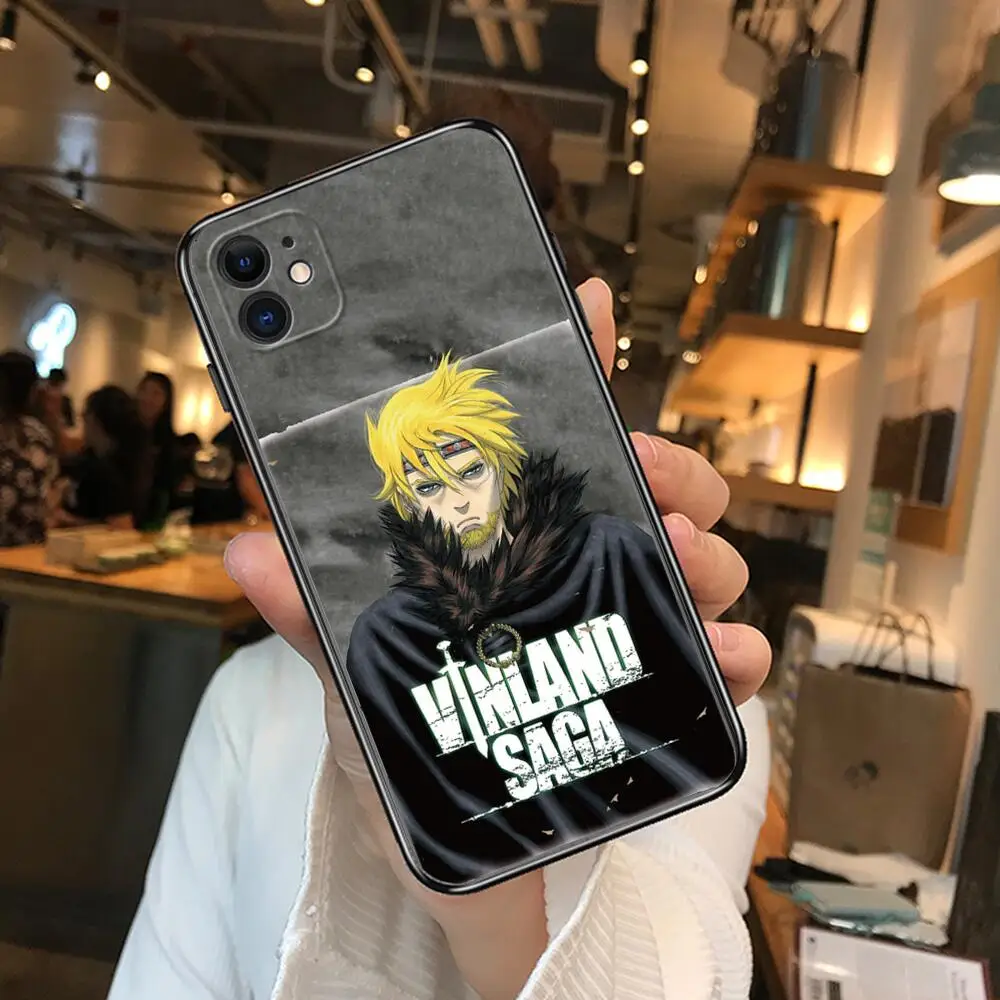Аниме vinland Сага чехлы для телефонов iphone 11 Pro Max Чехол 12 8 PLUS 7 6S XR X XS mini мобильный