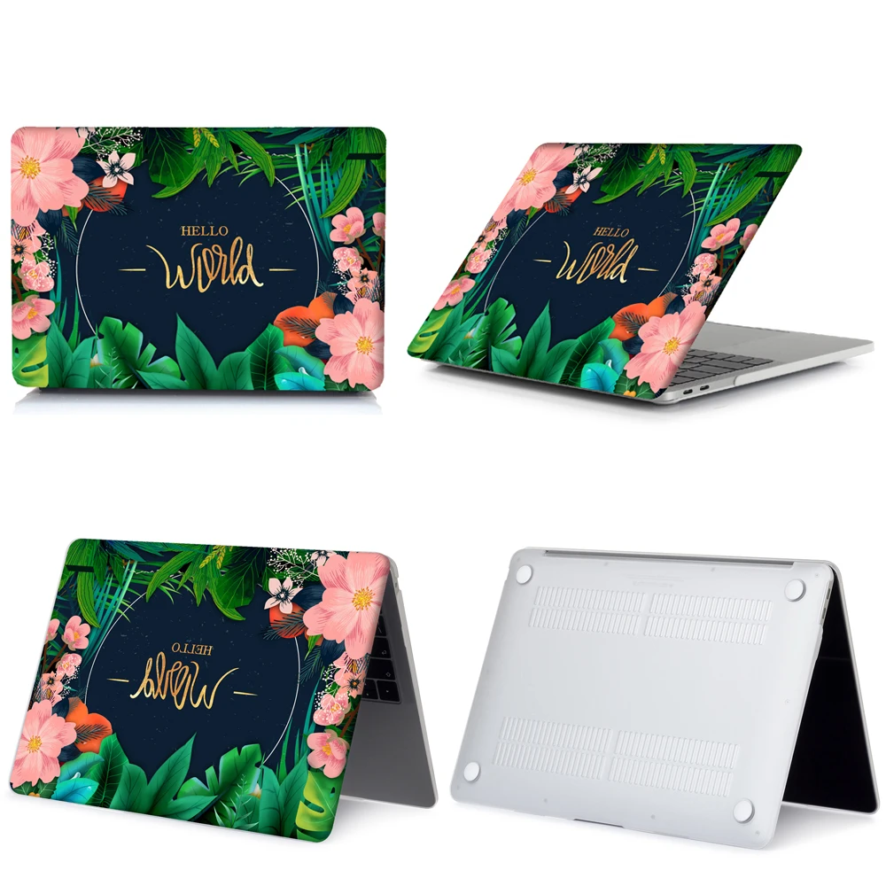 tongye-012 Чехол для ноутбука с цветами для MacBook Touch ID Air 13 A1932 для MacBook Air Pro retina 11 12 13 13,3 15 touch bar A2159+ чехол для клавиатуры - Цвет: tongye-012