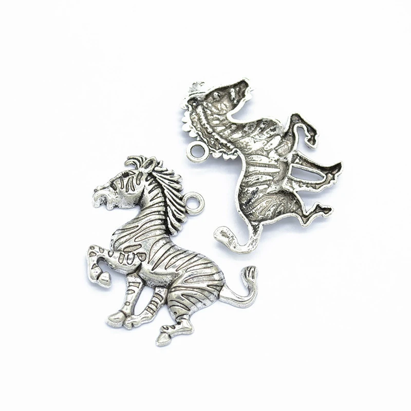 

8pcs Horse Charms DIY Jewelry Making Pendant Fit Bracelets Necklaces Earrings Handmade Crafts