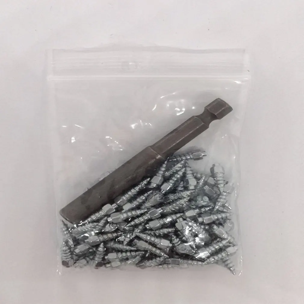 100/200 шт. 4*9 мм/12 мм винты для снега шипы противоскользящие падающие колесные шины