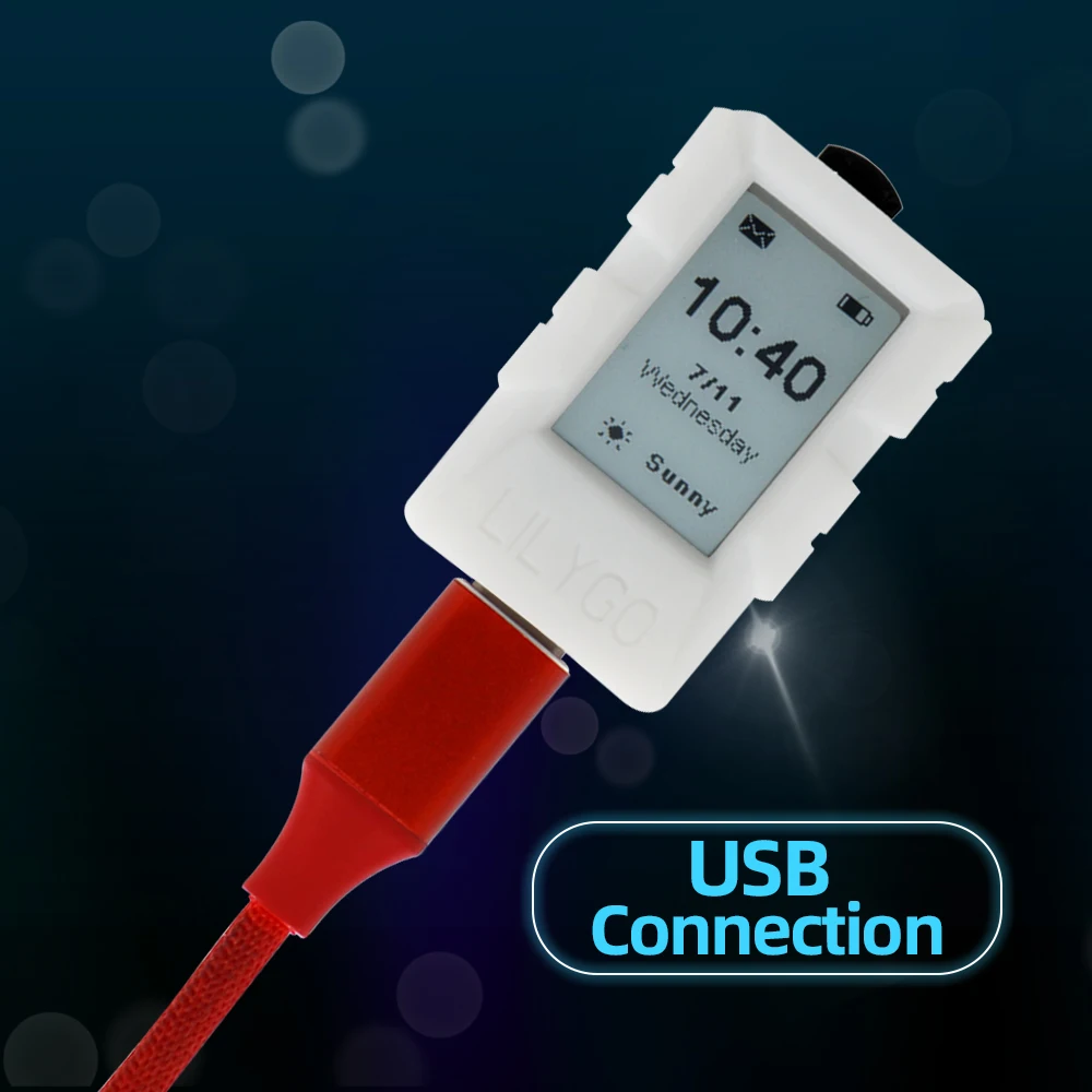 

LILYGO® Mini E-Paper Core 1.02 Inch TF Card ESP32 PICO / T- U2T USB to TTL Downloader
