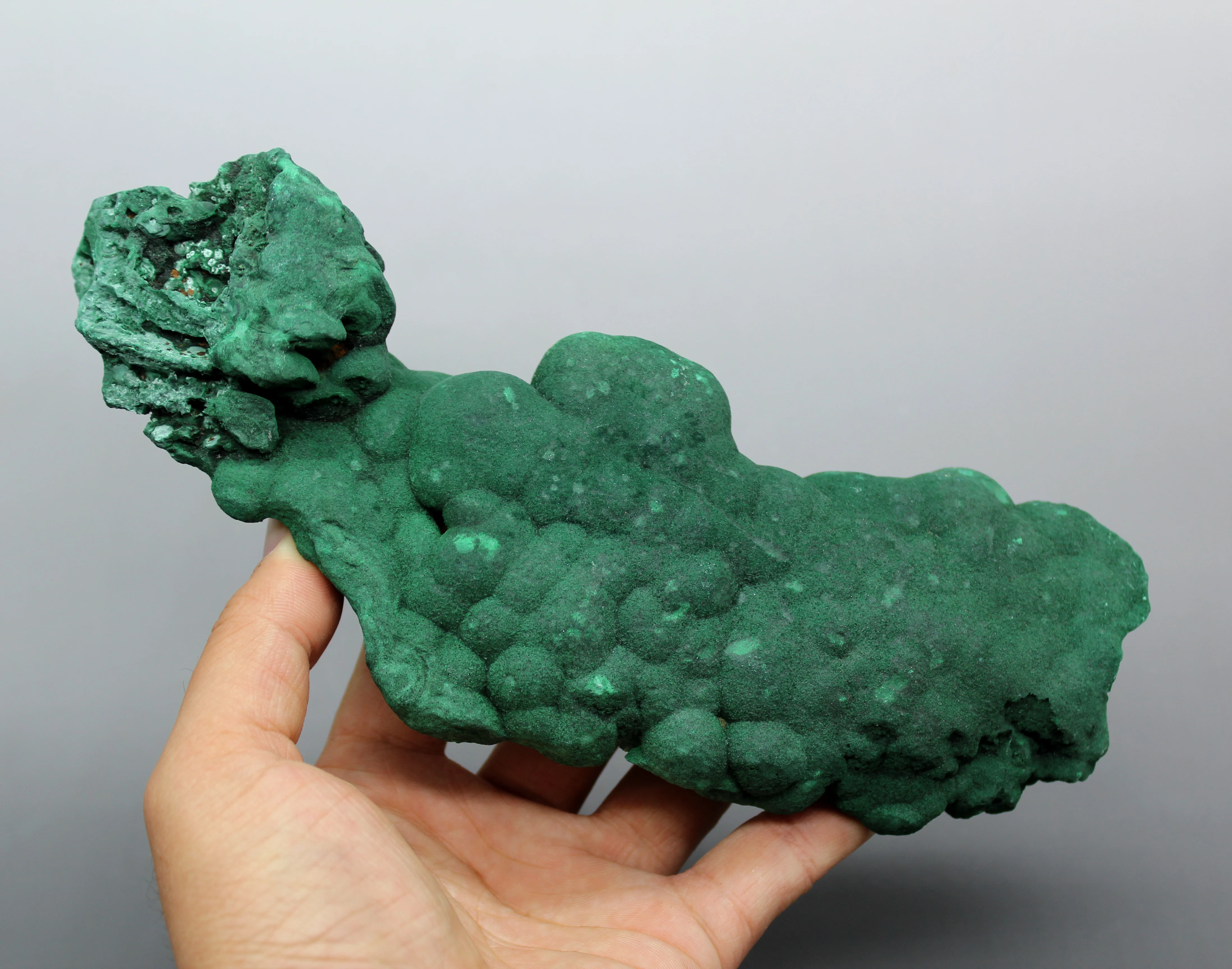 

Big! 892g Natural beautiful malachite mineral specimen crystal Stones and crystals Healing crystal Free shipping