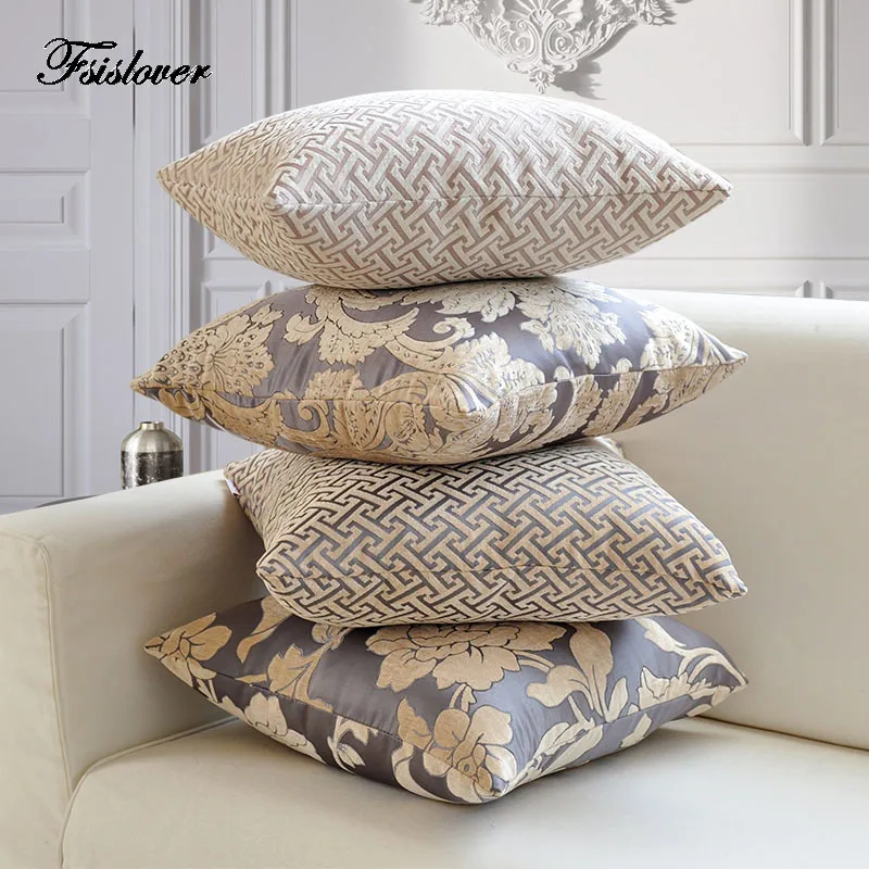 45x5 Чехол для подушки с Северными мотивами Chenille жаккардовая наволочка housse de coussin