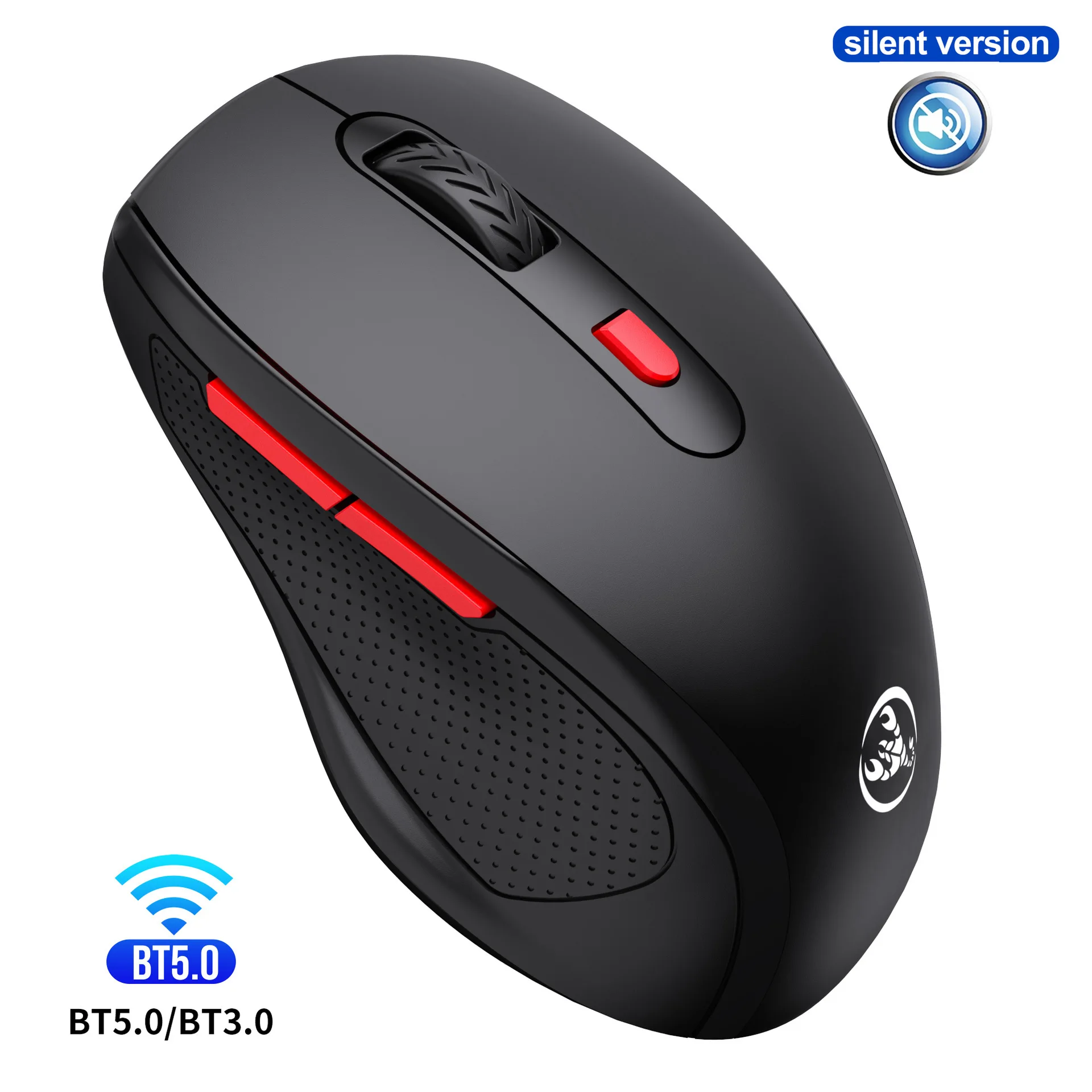 

Bluetooth Wireless Mouse For Computer PC Laptop iPad Tablet MacBook With RGB Backlight Ergonomic Silent Rechargeable USB Mouse