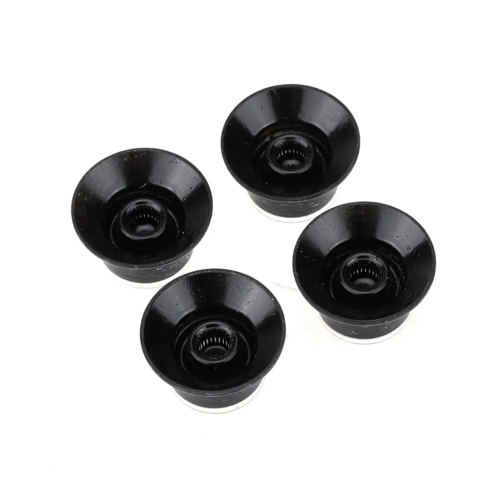 Musiclily Pro Imperial Inch Size Top Hat Bell Reflector Volume Knobs для США Made Les Paul SG электрогитара черный