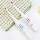 Электрическая массажная зубная щетка для взрослых с 3 сменными головками на батарейках