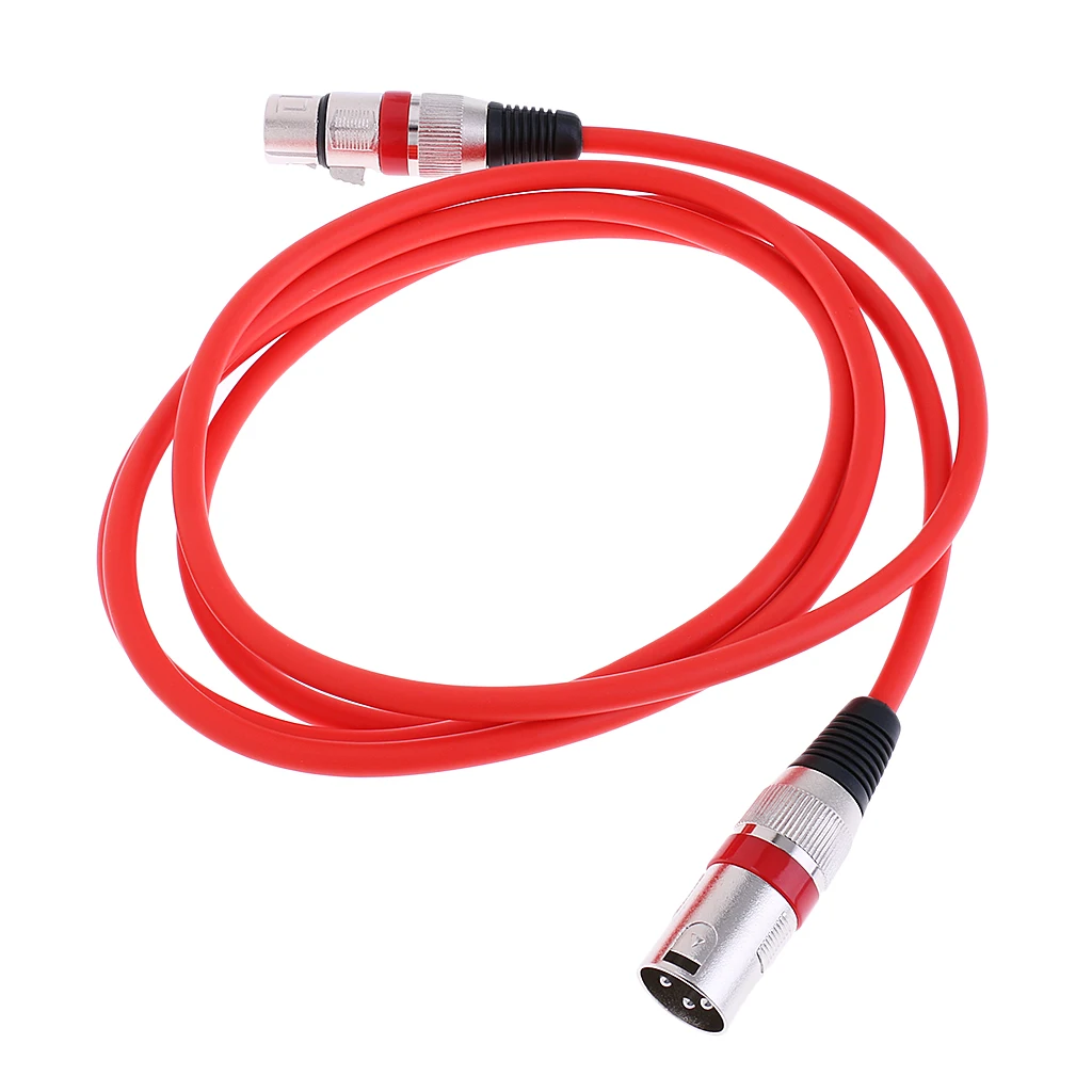 2M/6Ft XLR Male/Female Balance 3pin MIC Shielded Cable Microphone Audio Cord | Спорт и развлечения