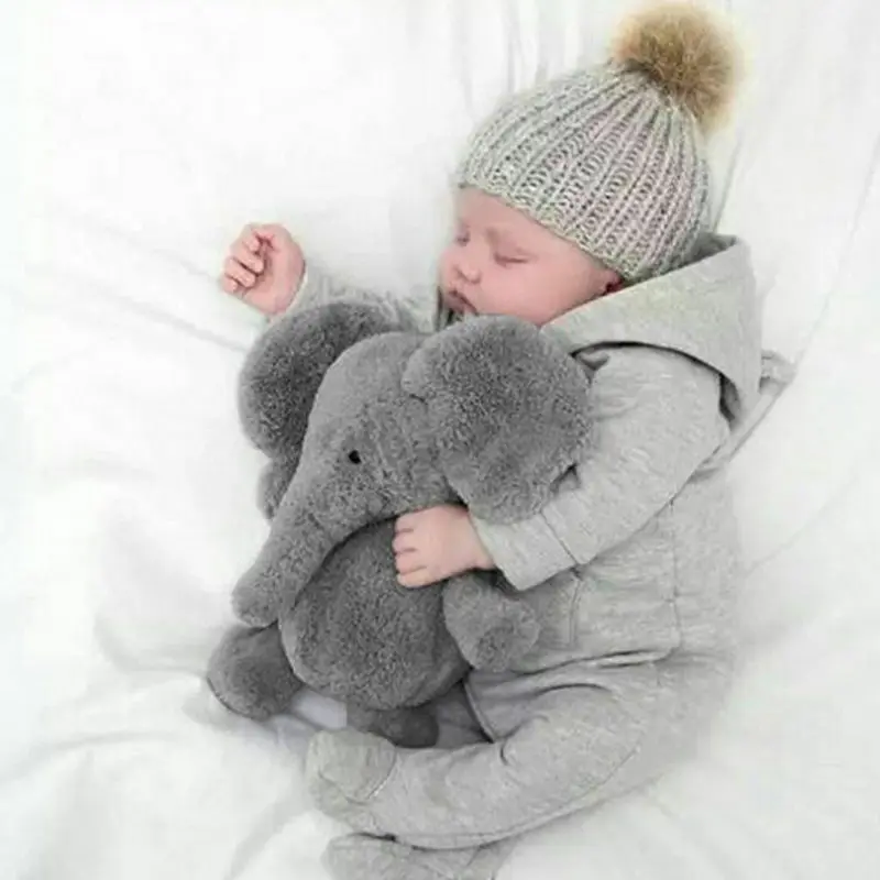 Слон мягкие милые плюшевые игрушки животные детские подарки куклы Горячая