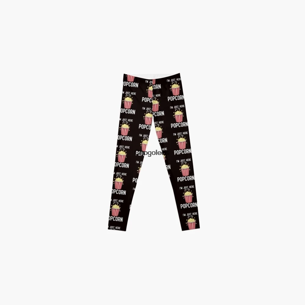 Штаны Для Йоги I m только здесь для попкорна закуска влюбленных женщин