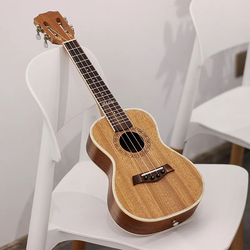 23 inches / 26 Mahogany Ukulele Guitar 4 Strings Hawaiian Musical Instruments | Спорт и развлечения