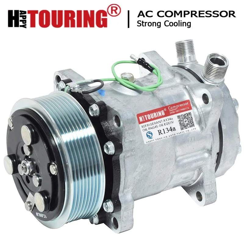 SD7H15 Авто A/C Ac компрессор для гусеницы Санден 4443 4762 6008 75R8464 8117 U4762 158583 CO 4762C |