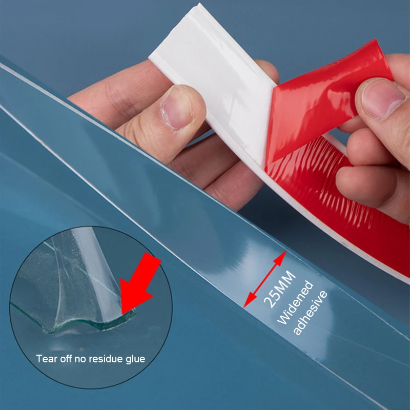 Силиконовая уплотнительная лента для нижней части двери ванной комнаты водный