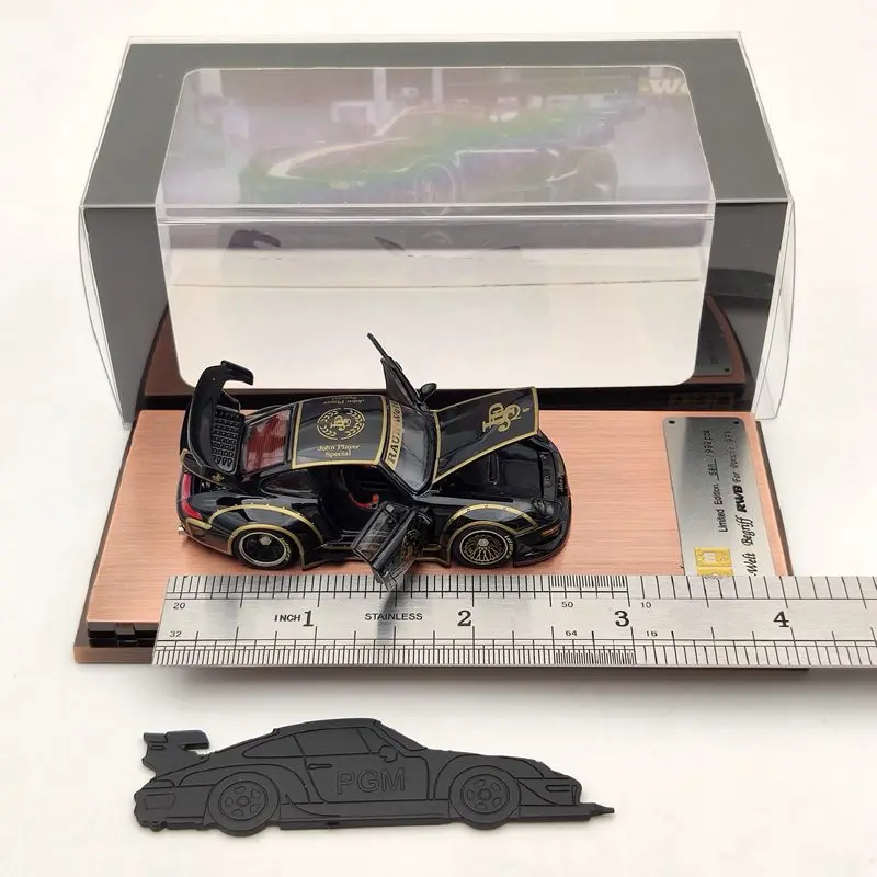 PGM 1:64 для P ~ rsche 993 RWB Rauh Welt Begriff стандартная версия литая модель ограниченная