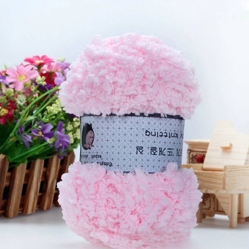 Массивная кашемировая пряжа из искусственного меха ручное вязание супермягкая