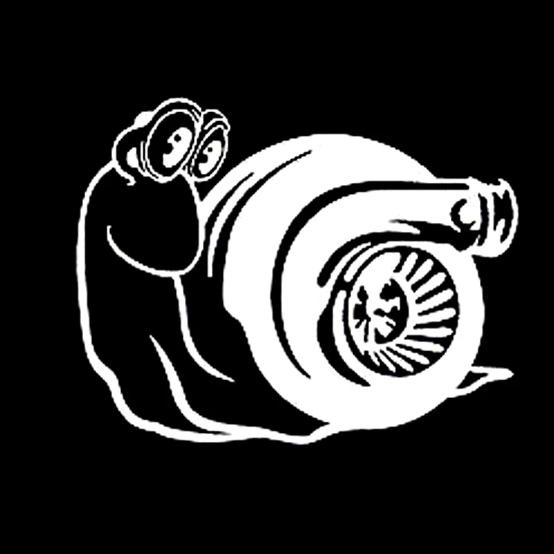 

Car Sticker Motorcycle Sticker Turbo Snail Fashion PVC Waterproof Sunscreen Decal Black/Silver Accessories 15.5cm * 12.2cm