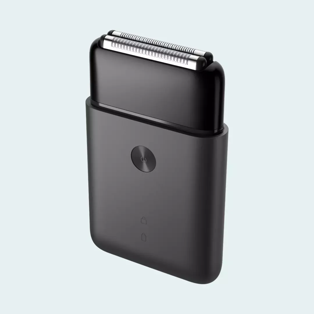 Xiaomi Mijia портативная мини Мужская электрическая бритва для бритья металлический