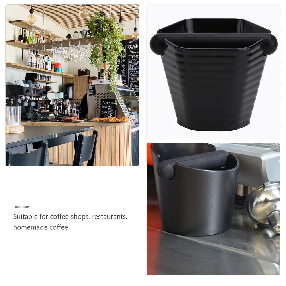 

1pc Coffee Maker Knock Box Accessory Coffee Grounds Container Powder Bucket
