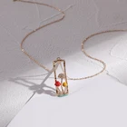 Уникальное женское ожерелье, милое ожерелье в Корейском стиле с имитацией еды, Рождественская акция для девочек