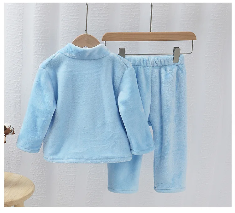 2020 взрывоопасные модели пижамы для мальчиков и девочек на осень зиму утепленный