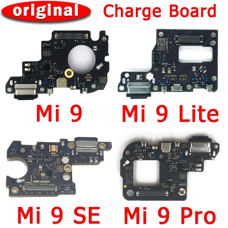 Оригинальный зарядный порт для Xiaomi Mi 9 SE Mi9 Lite Pro USB плата зарядки печатная док