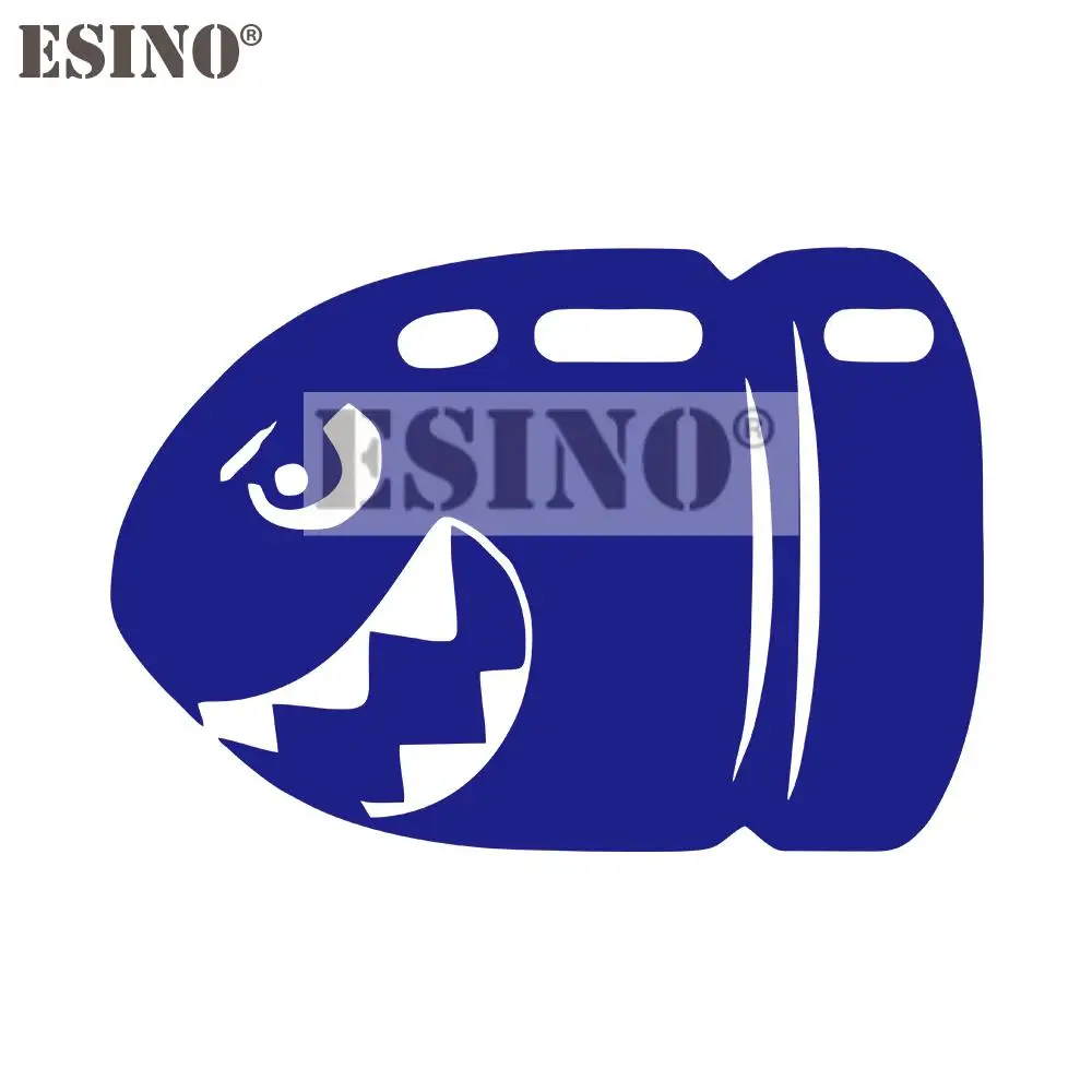 Car Styling Funny Bullet Bill PVC 3D Carving Creative Auto Decal Cartoon Sticker Bumper Body Pattern Vinyl | Автомобили и