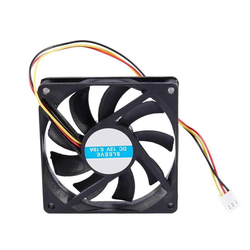 12V 3 Pin CPU вентилятор Радиатор кулер радиатор для ПК 80x80x15mm|Кулеры и системы