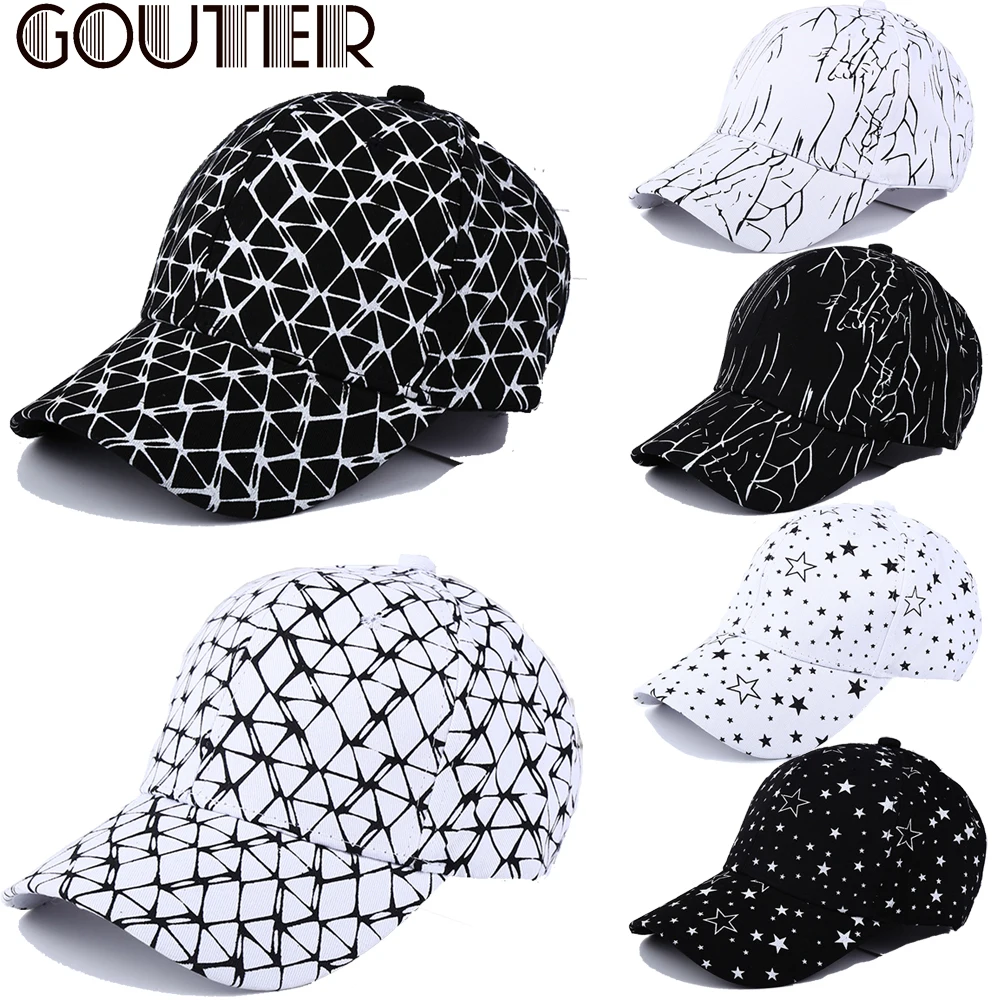 Бейсболка с принтом звезд хлопковая бейсболка для папы весна осень