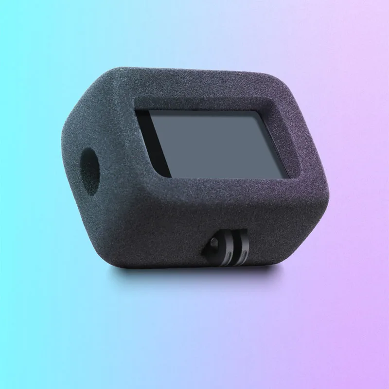Ветрозащитный экран Windslayer для GoPro Hero 8 черный Поролоновый чехол на ветровое