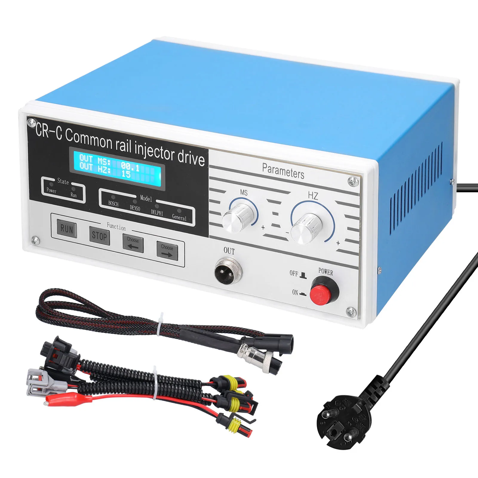 

CR-C Common Rail Injector Tester Injectors Large Digital Display Diagnosis Tool