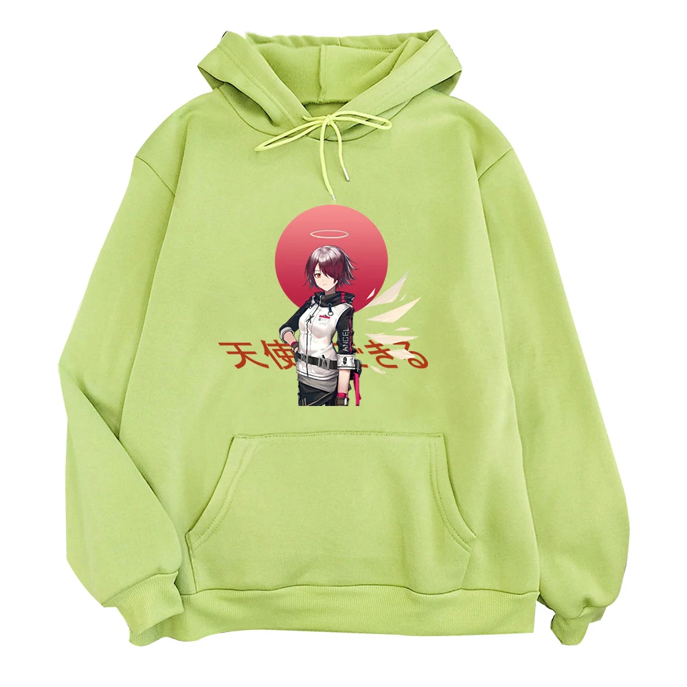 

New Harajuku Hoodie Energy Angel Print 2020 Winter Tomorrow Ark Unisex Oversized Sweatshirt Loose Fashion Japanese Streetwear