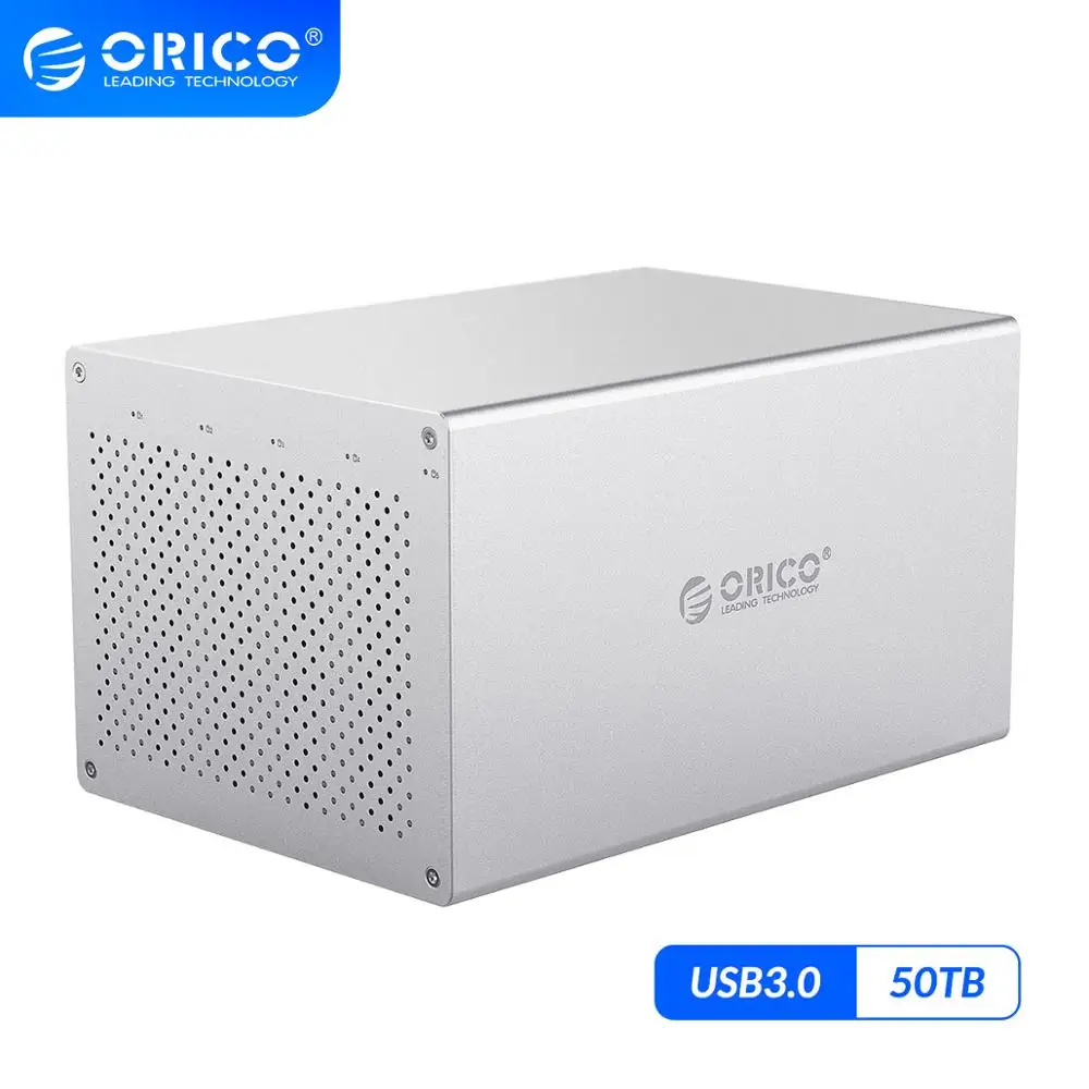 ORICO WS Series 5 Bay SATA to USB 3.0 3.5'' HDD Enclosure Support 50TB Hard Disk Docking Station 5Gbps Box | Компьютеры и офис