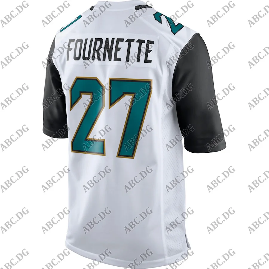 

Customized Stitch American Football Jersey Men Women Kid Youth Jacksonville Leonard Fournette White Game Jersey
