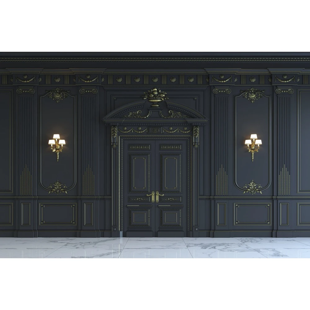 Интерьер винтажная Белая стена Свадьба Вечеринка ребенок портрет