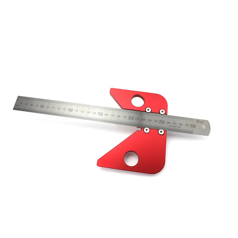 Деревообрабатывающий центр Scribe 45 градусов угловой линейный калибр линейка для