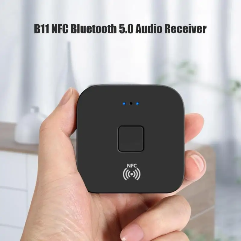 B11 беспроводной аудио музыкальный приемник адаптер NFC Bluetooth 5 0 устройства