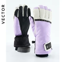 vector ski gloves waterproof gloves with touchscreen function snowboard thermal gloves warm snowmobile snow gloves men women