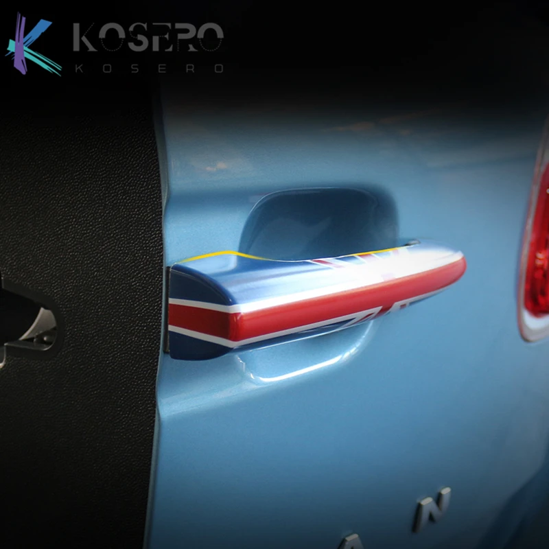 

Декоративная наклейка на дверную ручку БАГАЖНИКА АВТОМОБИЛЯ, защитный чехол на ручку багажника для BMW MINI Cooper Clubman F54, аксессуары для стайлинга автомобиля