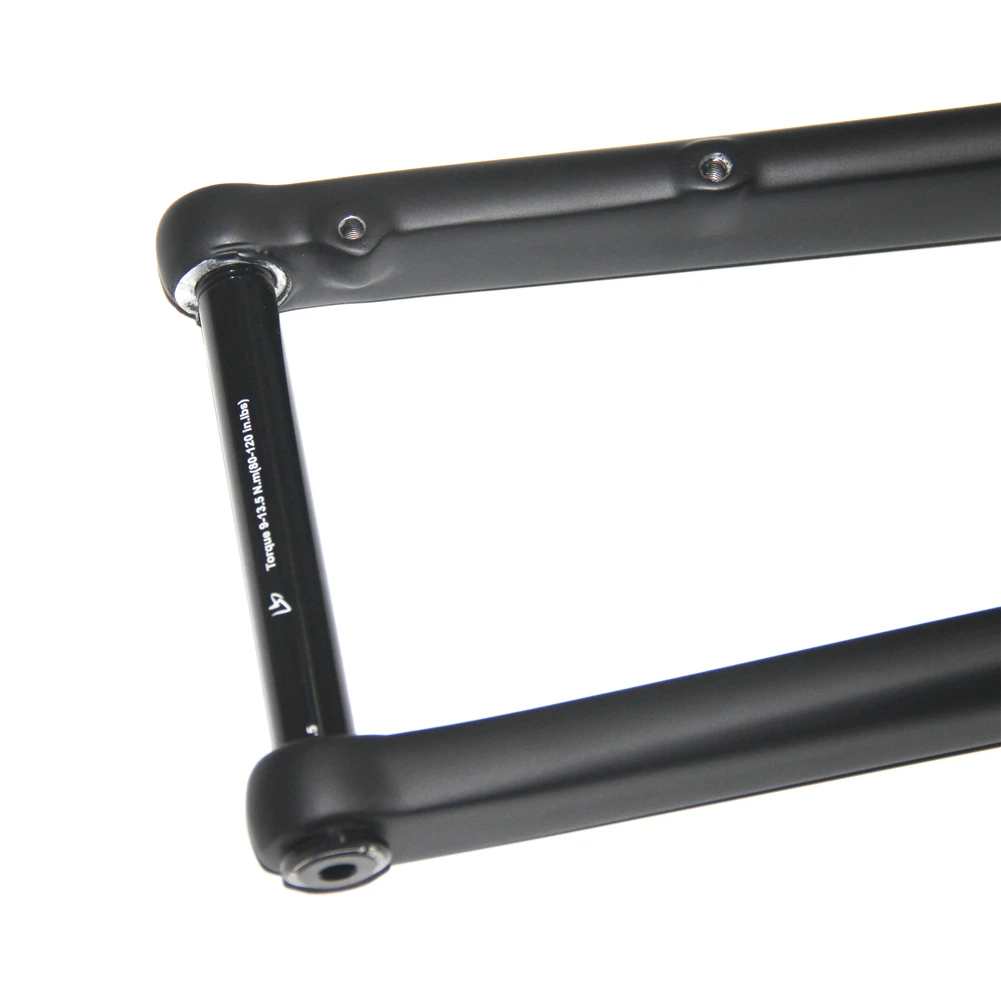 Велосипедная вилка Spcycle для циклокросса полностью карбоновая 100x15 мм сквозная ось