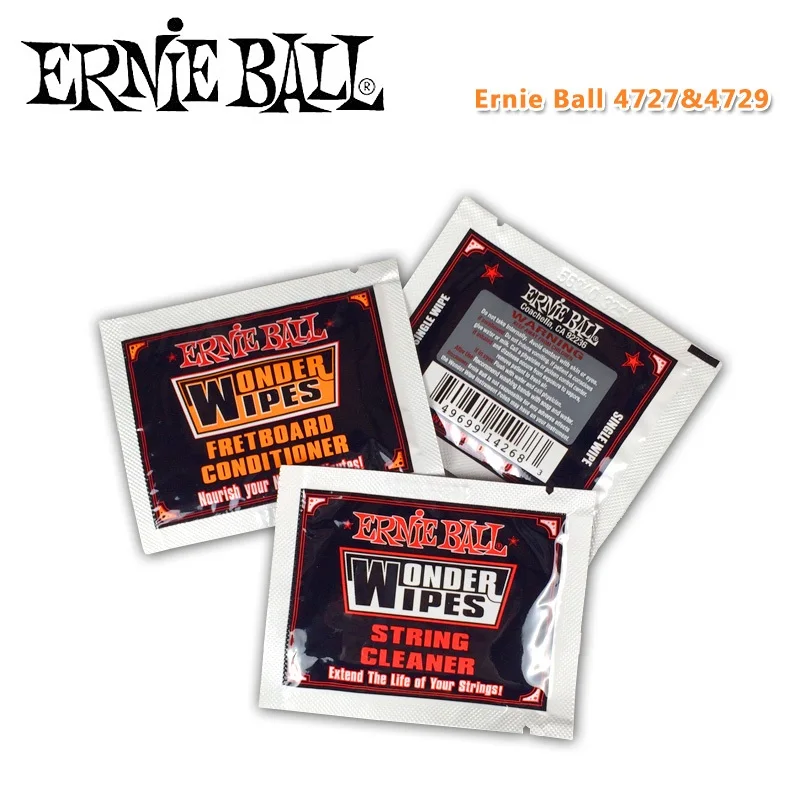 Ernie Ball Wonder Wipes кондиционер для грифа/чистящее средство струн 1 шт./упаковка|string
