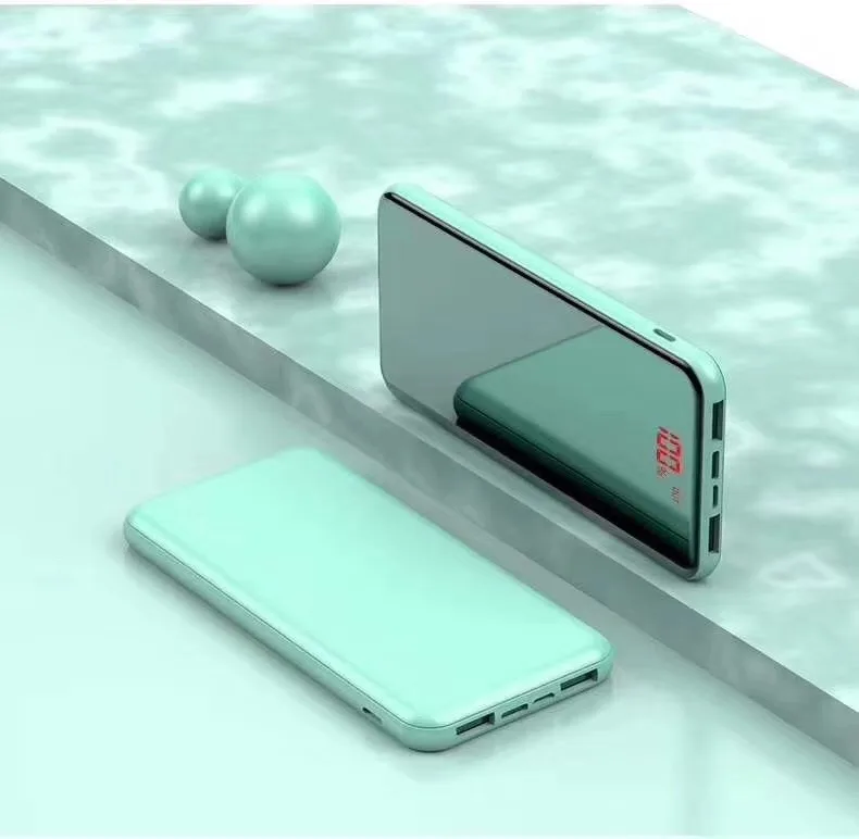 For Xiaomi iphone Huawei Lcd 30000mah Power Bank External Battery PoverBank USB Powerbank Portable Mobile phone Charger