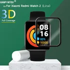 Смарт-браслет для Xiaomi Redmi Watch 2Lite, 1,6 дюйма, полное покрытие, 3D изогнутое покрытие, мягкая ПЭТ-пленка, защита экрана, не стекло