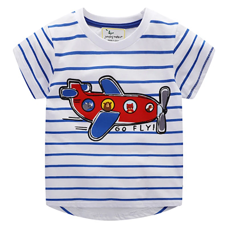 

ZWY739 Children's Cartoon T-shirt Character Pattern Funny Clothes Children Summer T-shirt Kids Fashion Clothing