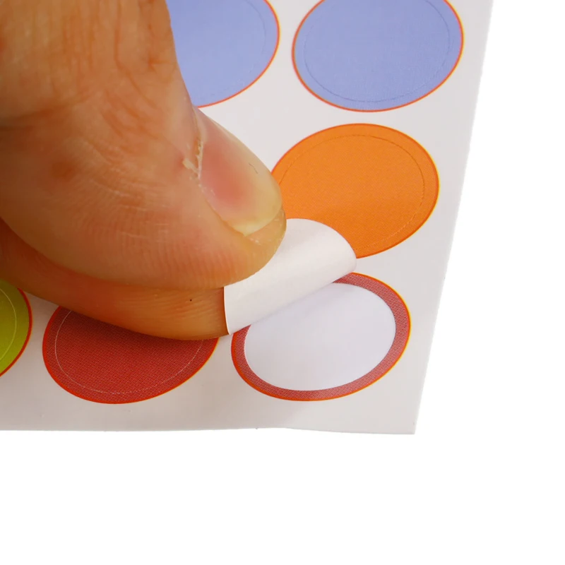 192 шт/лист бутылки с эфирным маслом колпачок этикетки для крышек Круглый Круг