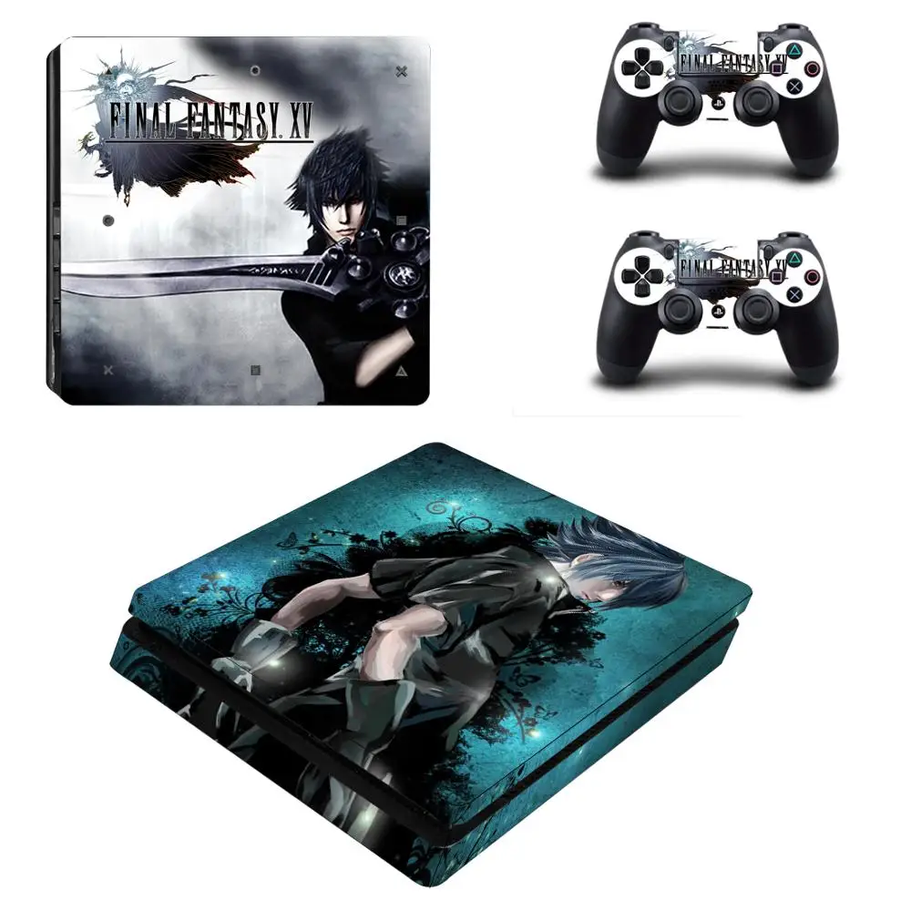 Final Fantasy Стиль PS4 тонкий переводная картинка для Sony Playstation 4 Slim консоли и 2