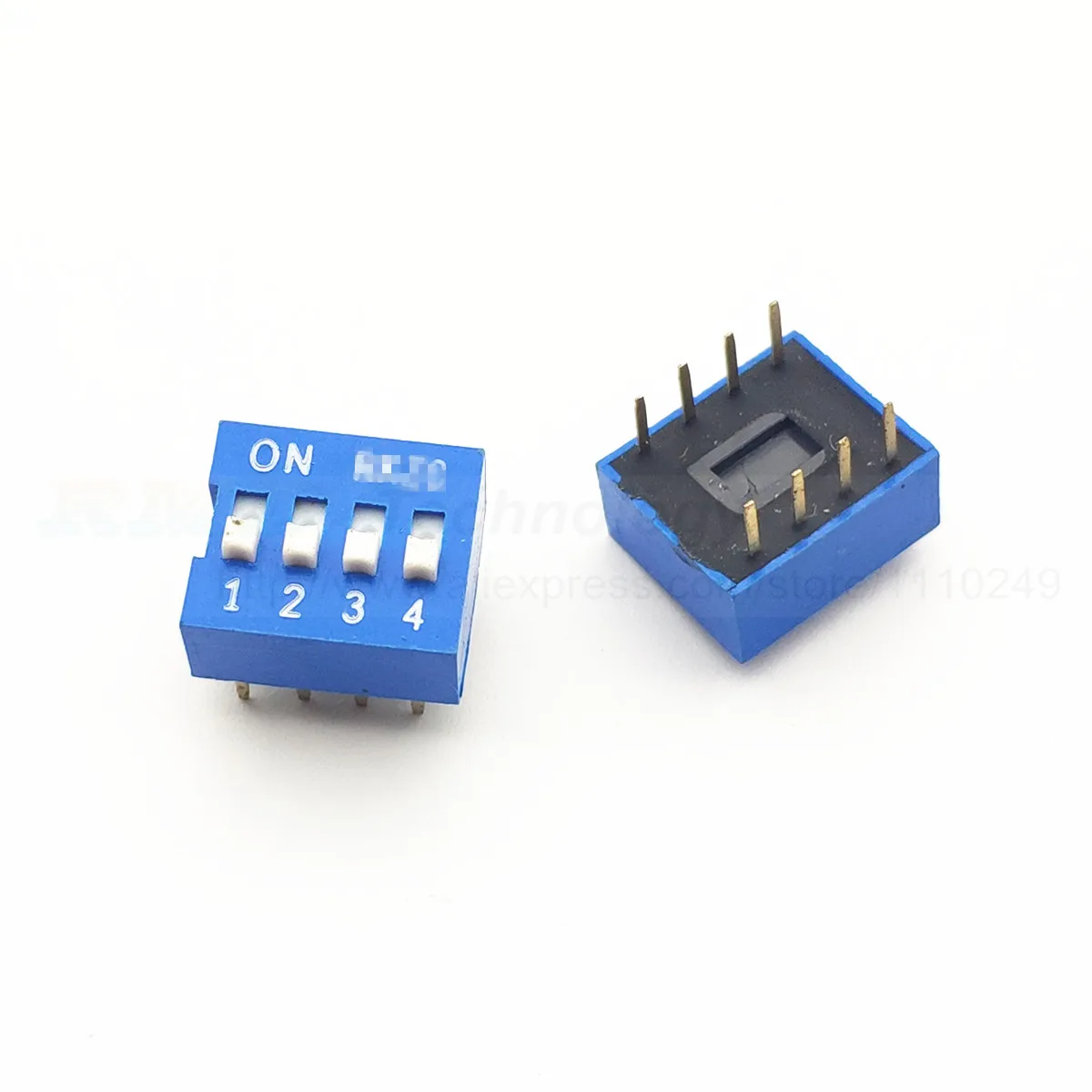 DIP переключатель DS 1 2 3 4 5 6 8 режимов 54 мм синий электронный 20 шт./лот|way switch|switch blueswitch