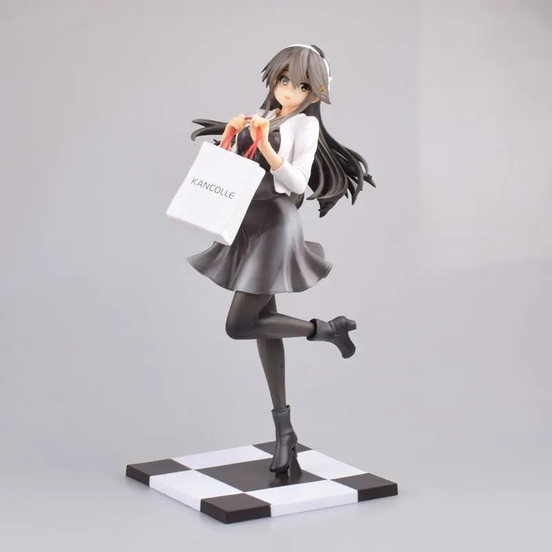 

Аниме Kantai Collection Haruna Shopping, экшн-фигурка из ПВХ, Коллекционная модель, кукла, игрушка 23 см
