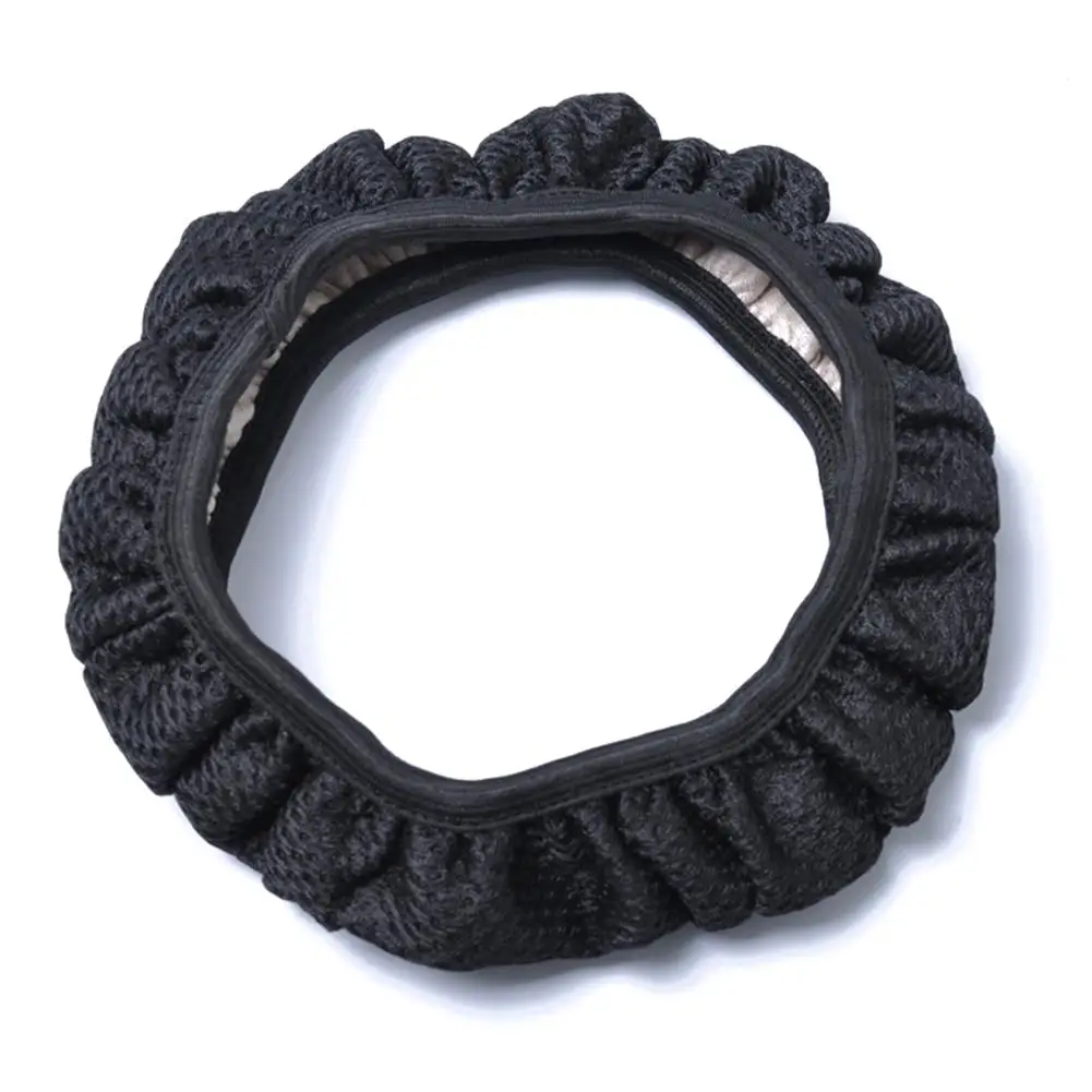 38 см Диаметр Ice Silk тканевый передник рулевое колесо с длинными рукавами Черный