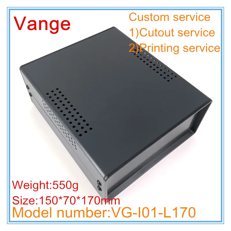 1 шт./лот электронная коробка для проекта железный металлический материал